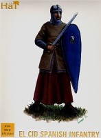 HAT 8176 El Cid Spanish Infantry 1/72