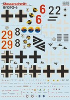 Print Scale 32035 Messerschmitt Bf-109G-6 Part 2 1/32