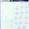 HGW 248050 Decals Messerschmitt Bf 109 'Afrika' (EDU) 1/48