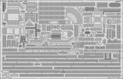 Eduard 53320 USS Wasp LHD-1 part 3 (TRUMP) 1/350