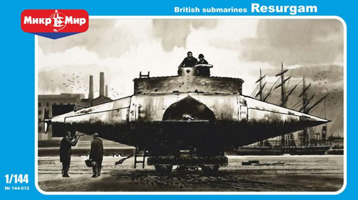 Mikromir 144-012 Британская подводная лодка "Resurgam" 1/144