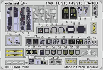 Eduard FE915 F/A-18B 1/48