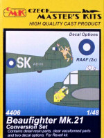 CMK 4406 Beaufighter Mk.21 Convers. set, 2x RAAF (REV) 1/48