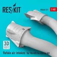 Reskit RSU48-221 Rafale air intakes (REV/ACAD) 1/48