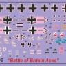 Armory AR14304 Messerschmitt Bf-109E-3 and Bf-109E-4, set #2 1/144