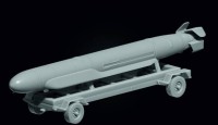 Mazhor Models MM72009 Ракета Х-55СМ транспортное положение + тележка (1шт)