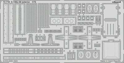 Eduard 72718 SET C-130J-30 exterior (ZVE) 1/72