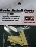 Kora Model DS7234 GEBAUER 26/34GKM for Hungarian aircrafts WWII 1/72
