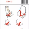 HGW 148412 Seatbelts B-26 Marauder (SIMPLY) 1/48
