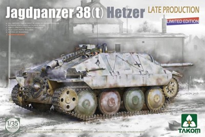 Takom 2172X Jagdpanzer 38(t) поздний 1/35