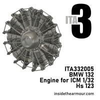 Inside the Armour ITA332005 BMW 132 engine 1/32