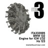 Inside the Armour ITA332005 BMW 132 engine 1/32