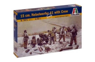 Italeri 07071 15см Nebelwerfer 41 с расчетом 1/72