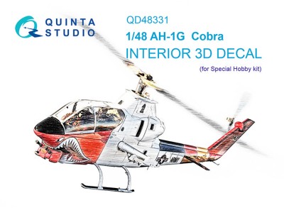 Quinta studio QD48331 AH-1G (Special Hobby) 1/48