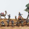 Waterloo 1815 WLAP105 British Colonial Camel Corps (11 figure & 2 camels) 1/72