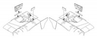 CMK 7182 Canberra PR. Mk.9 Undercarriage bays Airf. 1/72