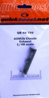 QuickBoost QB48795 A5M2b Claude exhaust (WINGSY KITS) 1/48