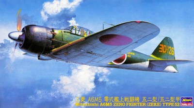 Hasegawa 09070 H-JT70 A6M5 Zero Fighter Type 52 1/48