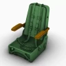 Lf Model 3D4814 Ar 234 seat (HAS/H.2000) 3D-Printed 1/48