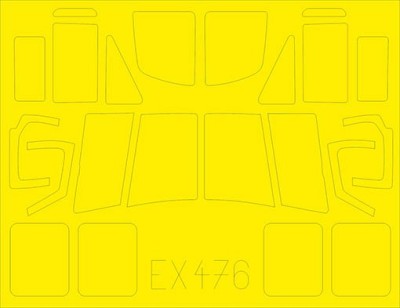Eduard EX476 Mask 1/48 UH-1Y (KITTYH)