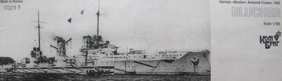 Combrig 70253 German Blucher Armored Cruiser, 1909 1/700