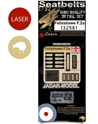 HGW 132561 Felixstowe F.2a - Seatbelts 1/32