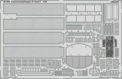 Eduard 36459 SET Panzerkampfwagen IV AusfF (TAM) 1:35
