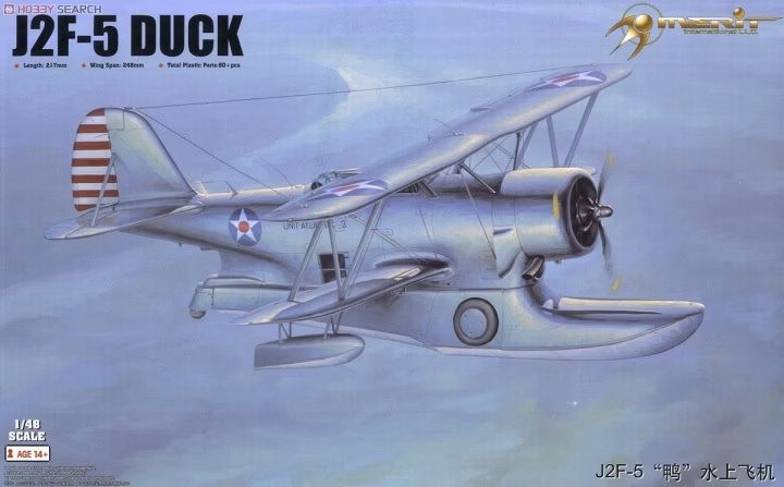 I love kit 64805 Самолет J2F-5 DUCK 1/48