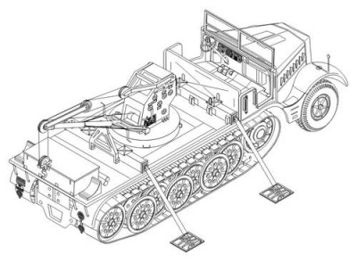 CMK 2002 FAMO bilstein 6 ton - conversion set for REV 1/72