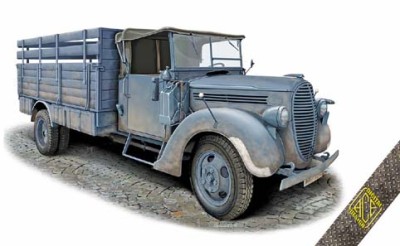 Ace Model 72575 Немецкий 3-х тонный грузовик G917T (упрощенная кабина) 1/72
