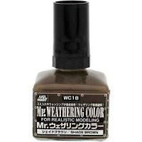 Gunze Sangyo WC18 Mr.Weathering Color Shade Brown 40мл