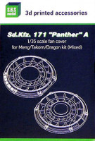 SBS model 3D005 Sd.Kfz. 171 Panther A fan cover mixed (3D) 1/35