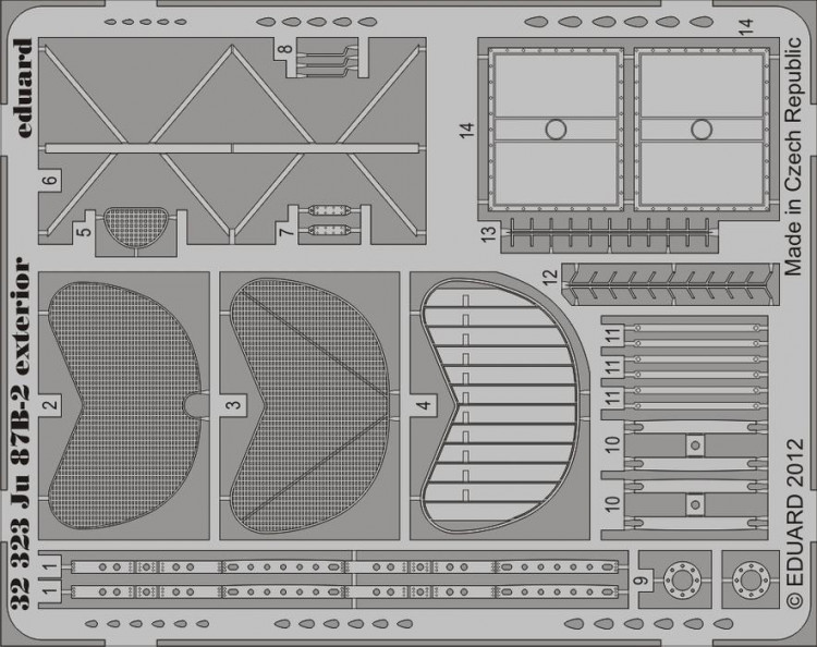 Eduard 32323 Ju 87B-2 exterior