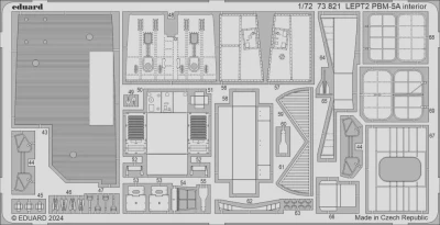 Eduard 73821 SET PBM-5A interior (ACAD) 1/72