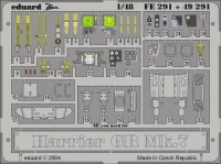 Eduard 49291 Set Harrier Gr Mk.7 (Has 7236) 1/48