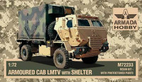 Armada Hobby M72233 LMTV Armoured Cab w/ Shelter (resin kit & PE) 1/72