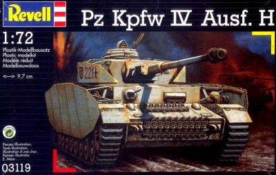 Revell 03119 Pz IV Ausf. H германский танк 1/35