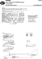 New Ware NWA-M1308 Mask Sepecat Jaguar GR.1/GR.1A ADVANCED 1/48
