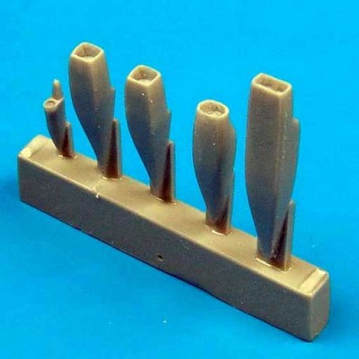 QuickBoost QB48020 Su-22M4 air cooling scoops 1/48