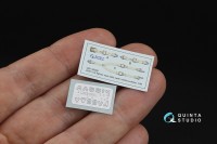 Quinta Studio QR+48089 Комплект ремней для истребителя США, ВМВ (с металлическими пряжками) 1/48