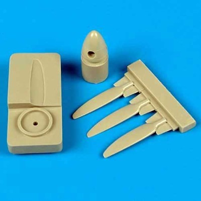 QuickBoost QB72132 Hawker Hurricane Mk. II propeller w/Tool 1/72