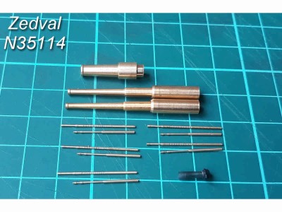 Zedval N35114 Набор деталей для Т-35 1/35