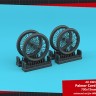 Armory ARAW32101 Palmer Cord Aero Type 700x75mm wheels 4pcs - 3D-printed set 1/32