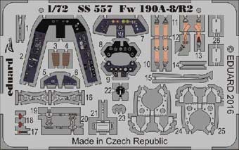 Eduard SS557 Fw 190A-8/R2 Weekend 1/72