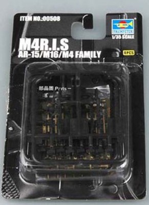 Trumpeter 00508 Американское стрелковое оружие AR-15/M16/M4 FAMILY-M4R.I.S 1/35