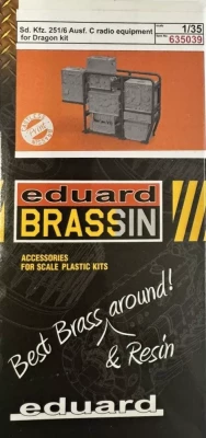 Eduard 635039 BRASSIN Sd.Kfz. 251/6 Ausf. C radio equipment 1/35