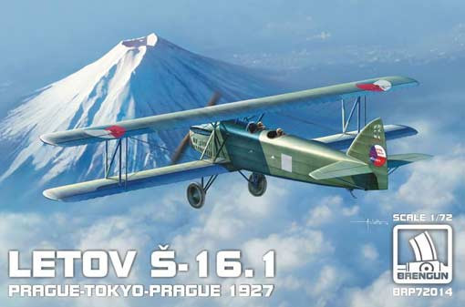 Brengun BRP72014 Letov S-16.1 Prague-Tokyo-Prague 1/72