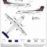 Восточный Экспресс 144134-5 Dash 8 Q300 Lufthansa Regional (Limited Edition) 1/144