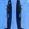 LF Model M4830 Mask Vickers Wellington Mk.IC (TRUM) B-scheme 1/48