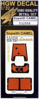 HGW 532056 Sopwith Camel Dart Dirt Fuselage 1/32